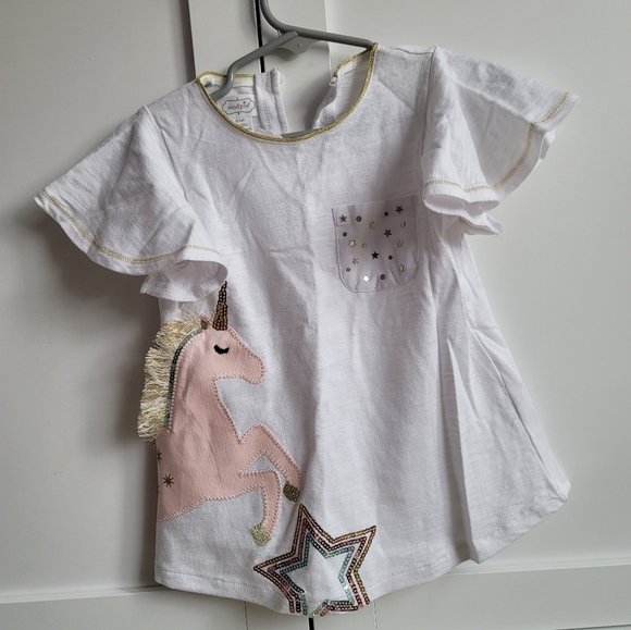 Unicorn tee with flare sleeves - Picture 4 of 6